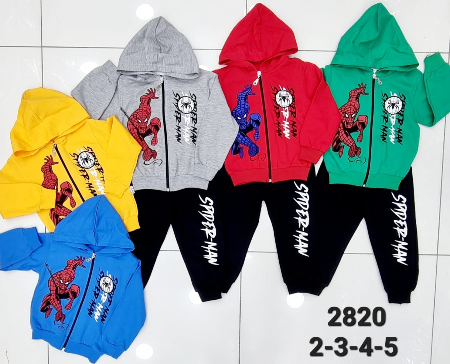 TAKIM FERMUARLI SPIDERMAN U.KOL IKI IP