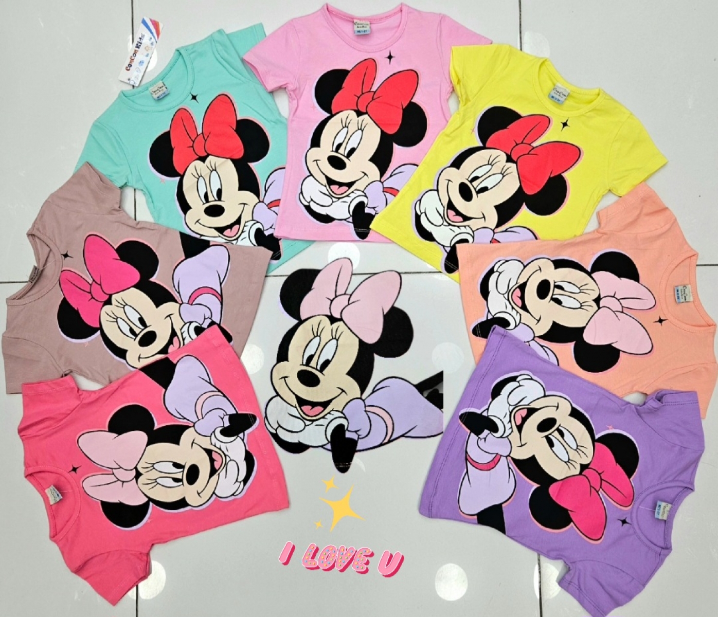 TSHIRT KIZ MICKY BASK. K KOL 