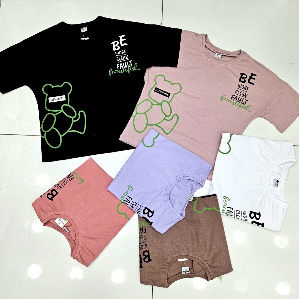 TSHIRT AYICIK BAS OVERSIZE K.KOL
