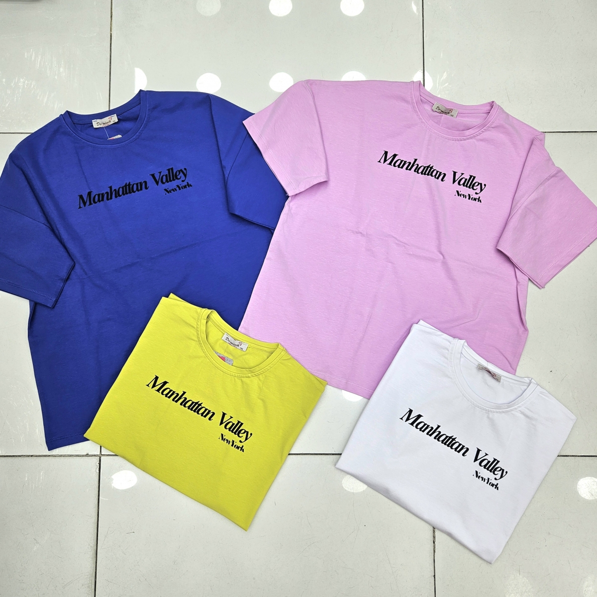 TSHIRT MAHHATTAN VALLE BAS DUSUK KOL K.KOL