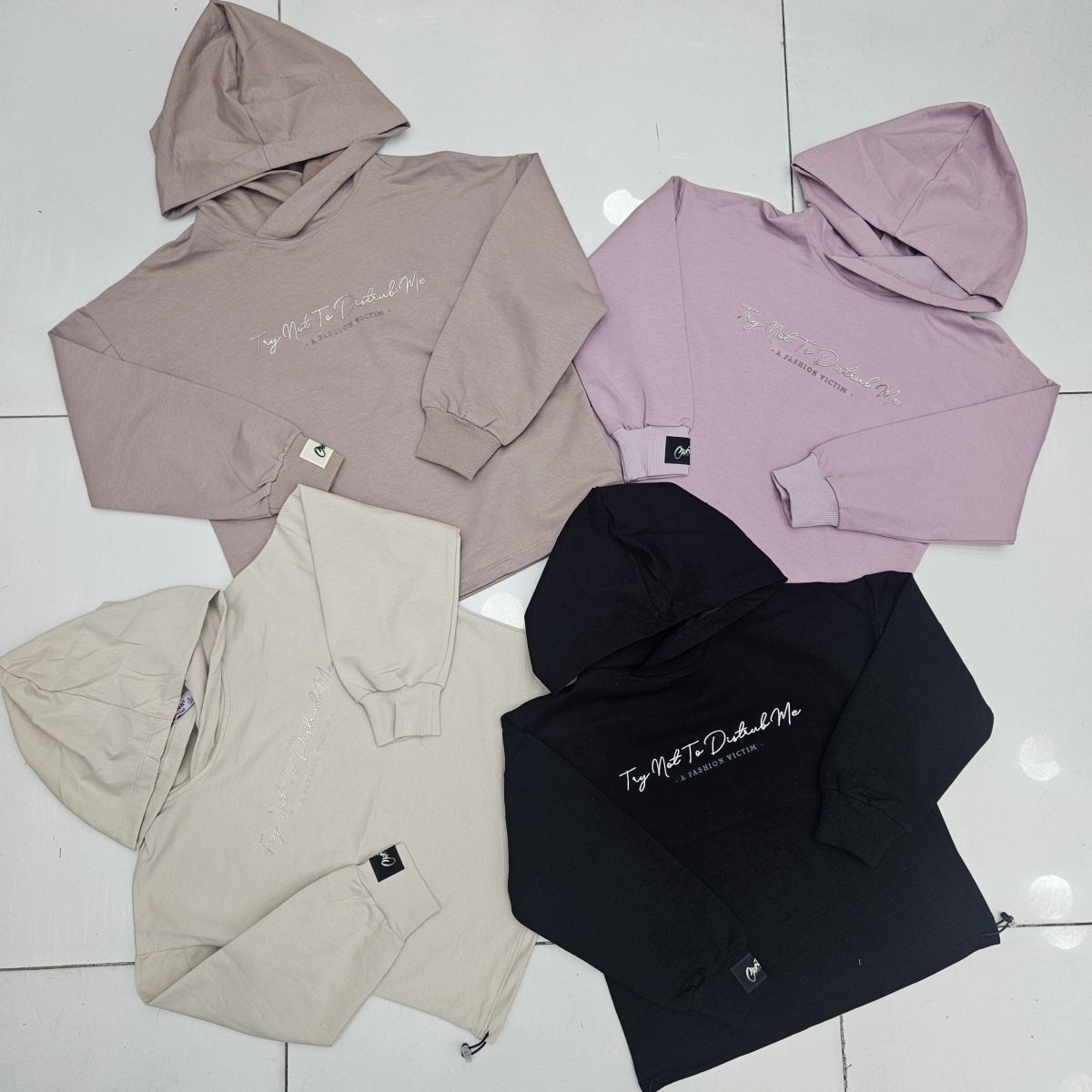 SWEAT KABARTMA BAS KAPSONLU U.KOL IKI IP