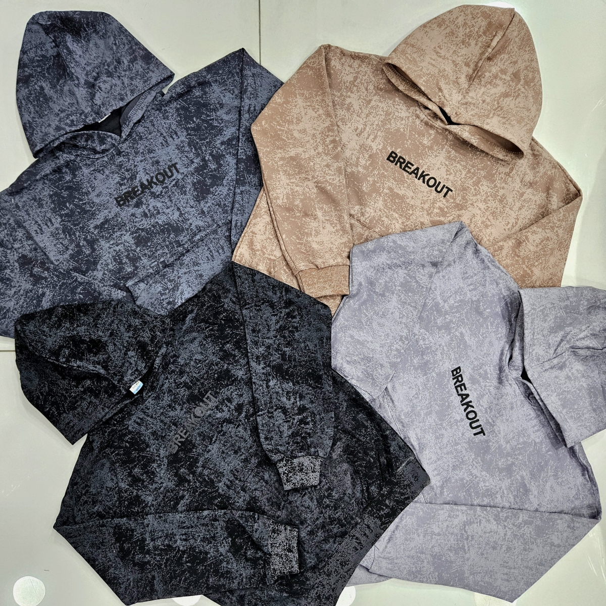 SWEAT KAPSONLU  BREAKOUT BAS VARYONKA KUMAS U.KOL IKI IP GAR
