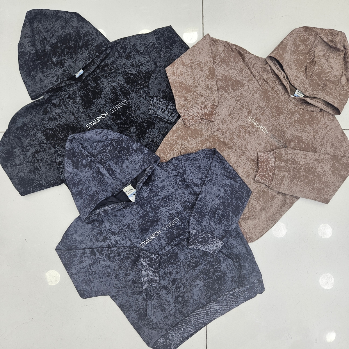 SWEAT KAPSONLU STREET ENJ BAS U.KOL IKI IP