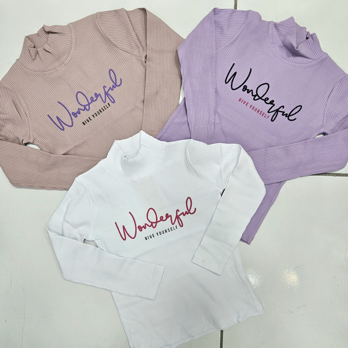 SWEAT WONDERFUL BAS U.KOL FITILLI