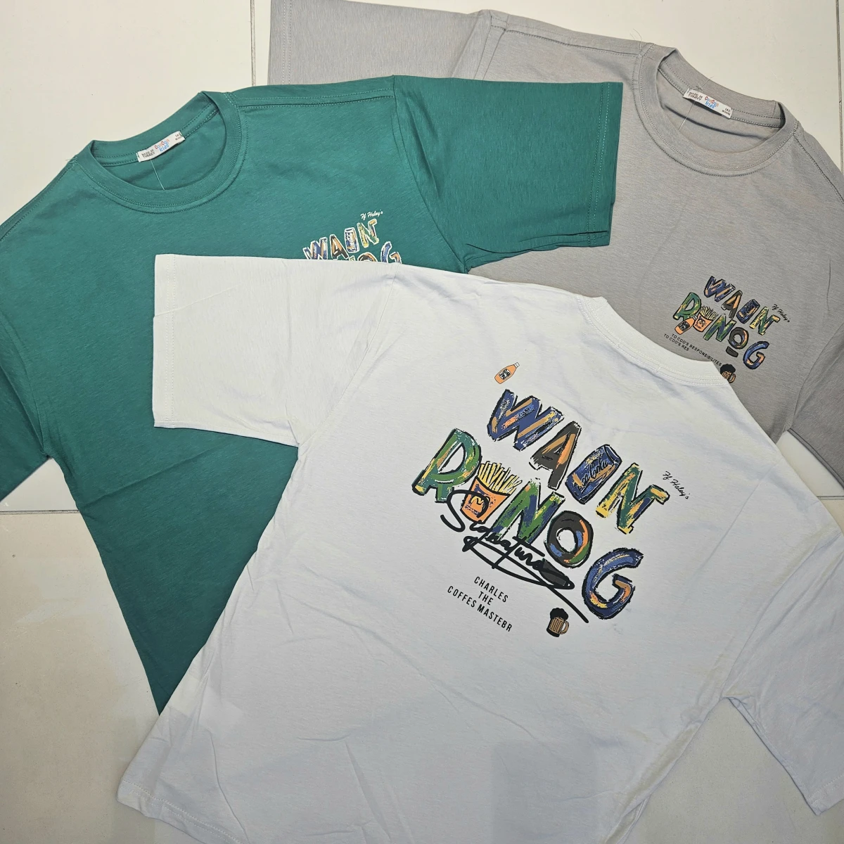 T-SHIRT WAN BAS  K.KOL