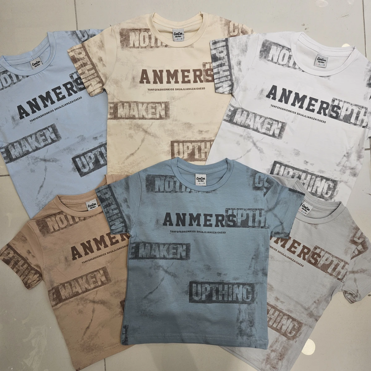 TSHIRT ANMERS BAS K.KOL
