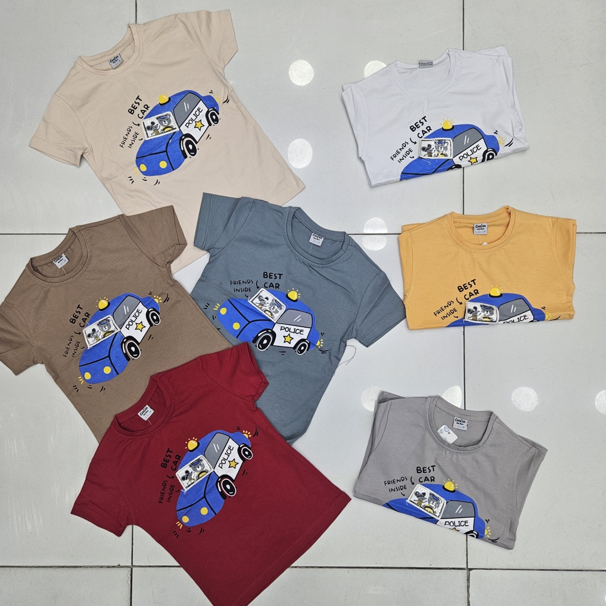 TSHIRT ARABA BAS ON CAM AKSESUAR K.KOL