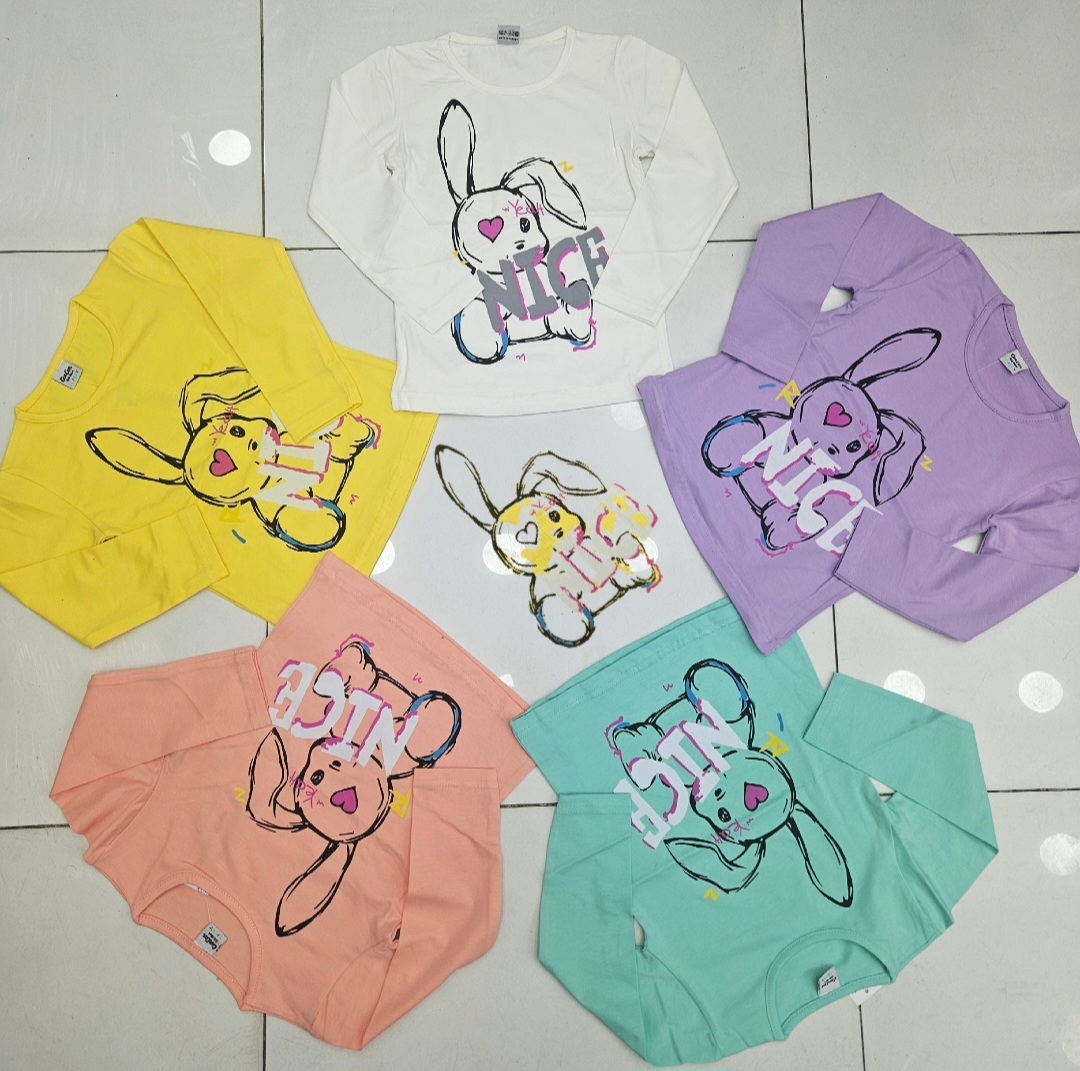 TSHIRT AYICIK KIZ BAS U.KOL MEVSIM
