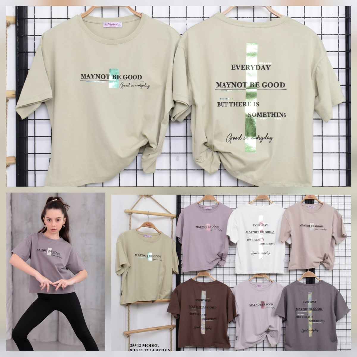 TSHIRT BE GOOD BASK. K KOL
