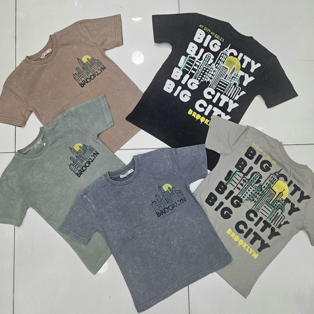TSHIRT BROOKLYN YIKAMALI K.KOL
