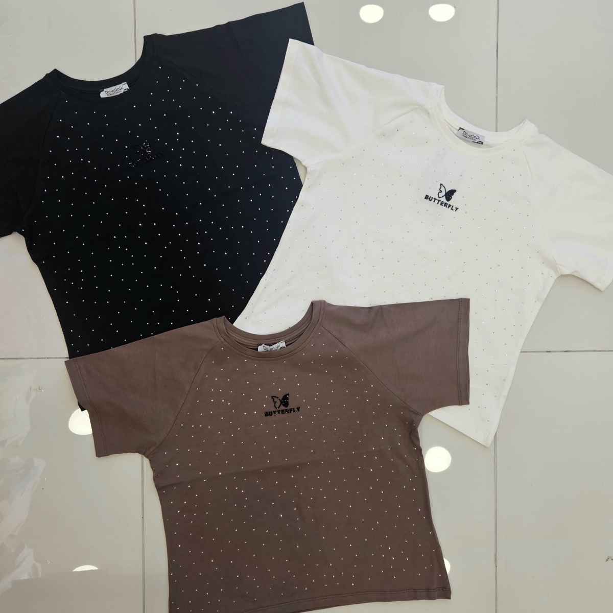 TSHIRT BUTTERFLY AKS. TASLI K.KOL