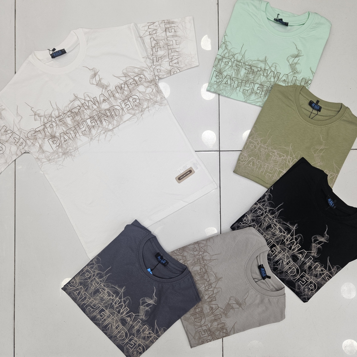 TSHIRT ERKEK GARSON STREET BASK. K KOL