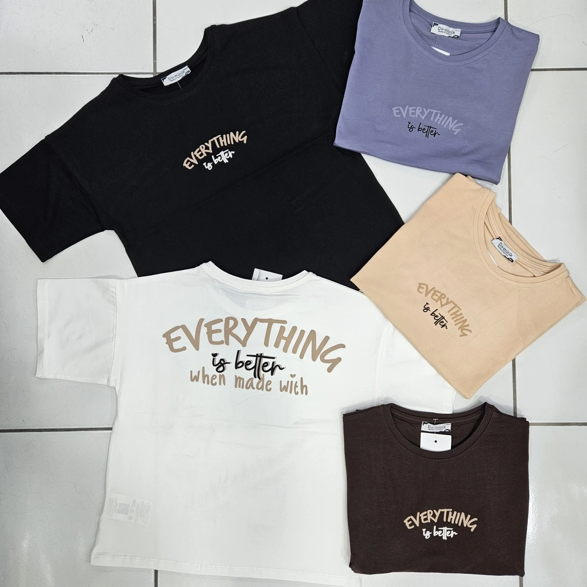 TSHIRT EVERY THING BAS K.KOL