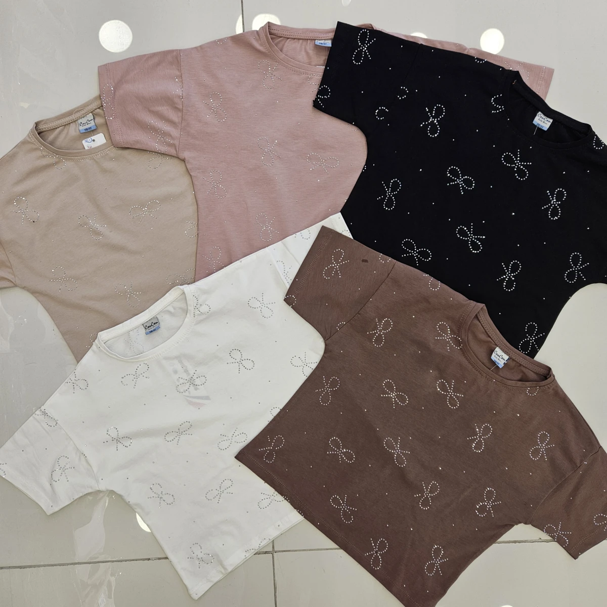 TSHIRT FIYONK FULL TASLI K.KOL GARSON