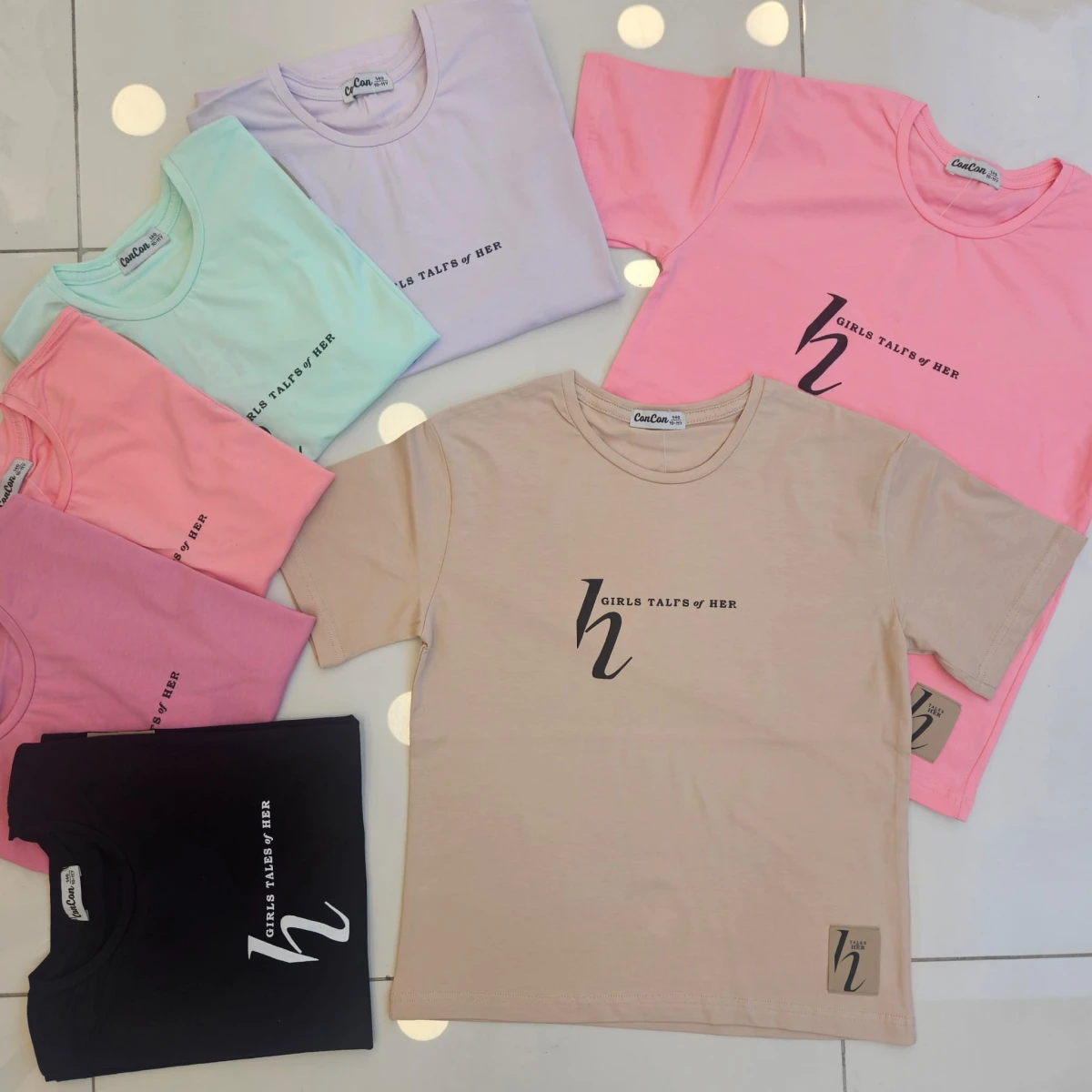 TSHIRT H GIRLS BAS K.KOL GARSON