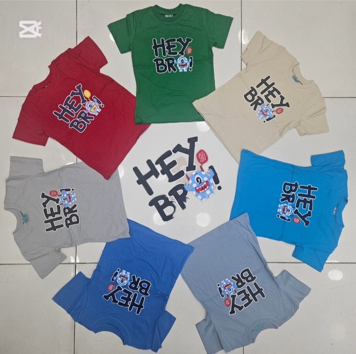 TSHIRT HEY  BAS K.KOL