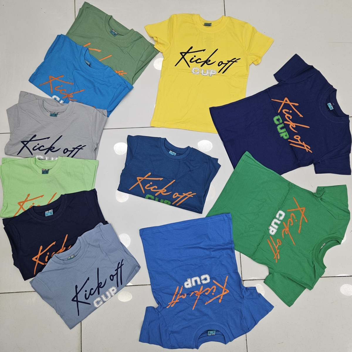 TSHIRT KICK OFF BAS K.KOL