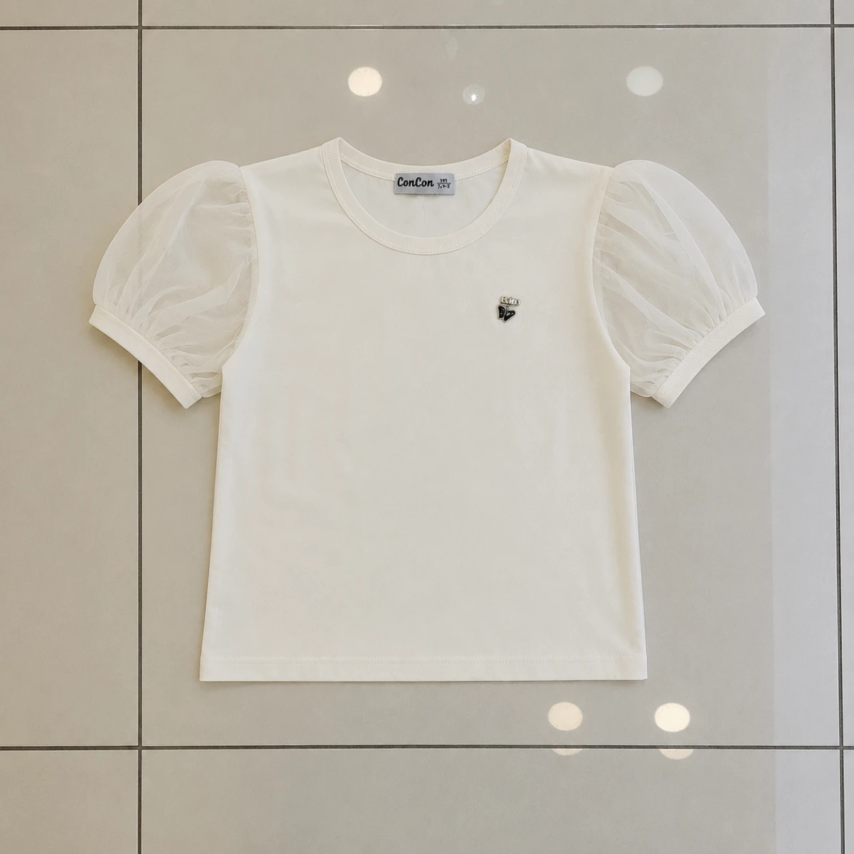 TSHIRT KOL SIFONLU ON AKS. K.KOL