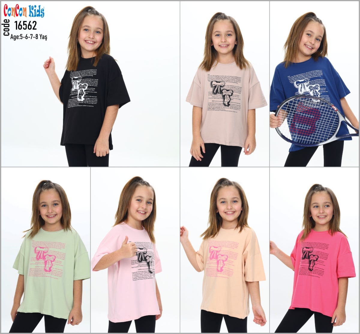 TSHIRT KURDELE BAS OVERSIZE K.KOL