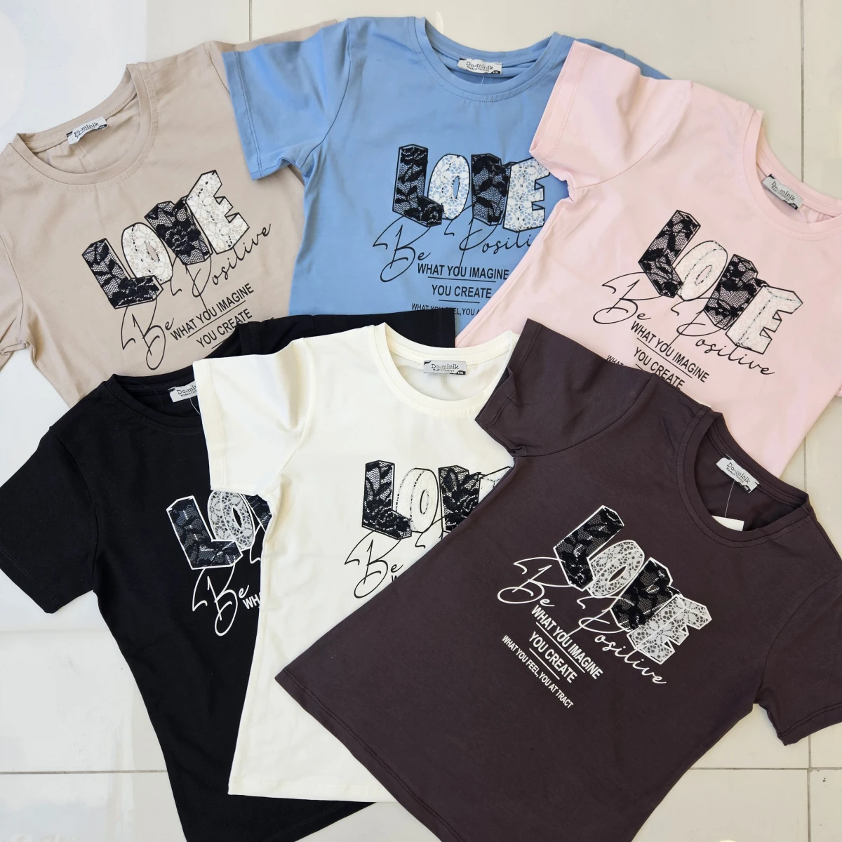 TSHIRT LOV BAS. K.KOL