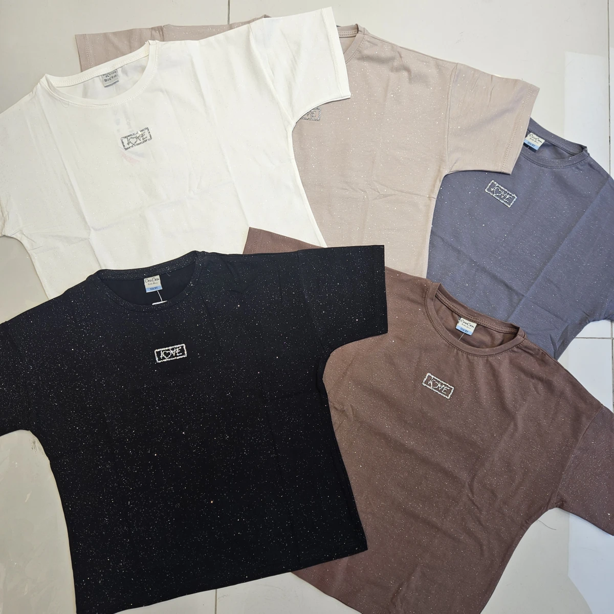 TSHIRT LOVE TASLI K.KOL GARSON