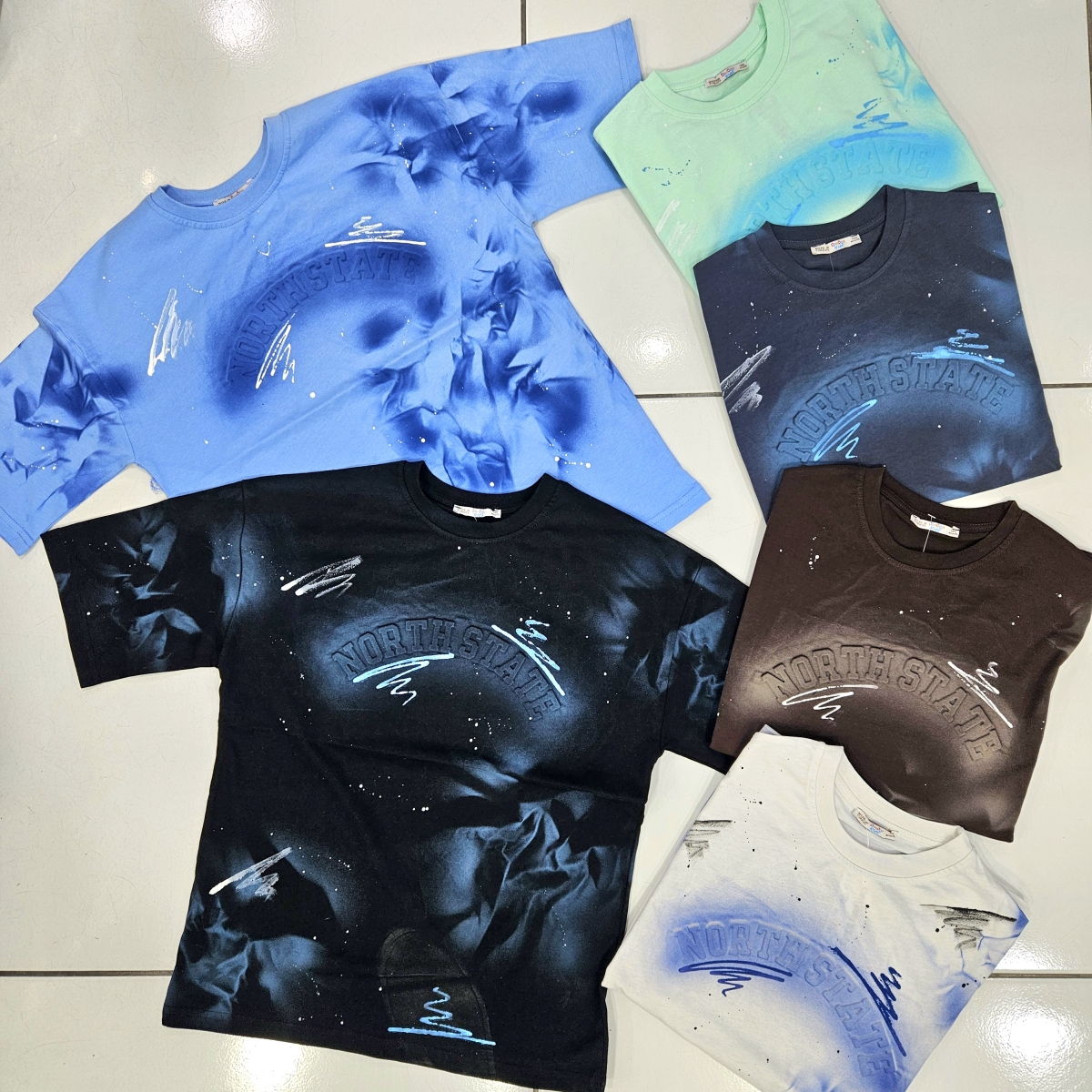 TSHIRT NORTH STATE ENJ BAS K.KOL