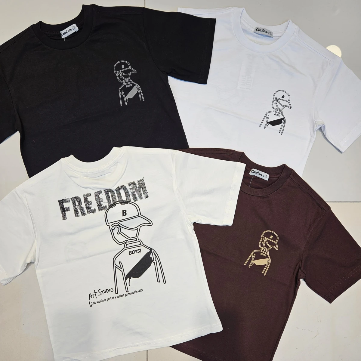 TSHIRT ON ARKA BAS K.KOL