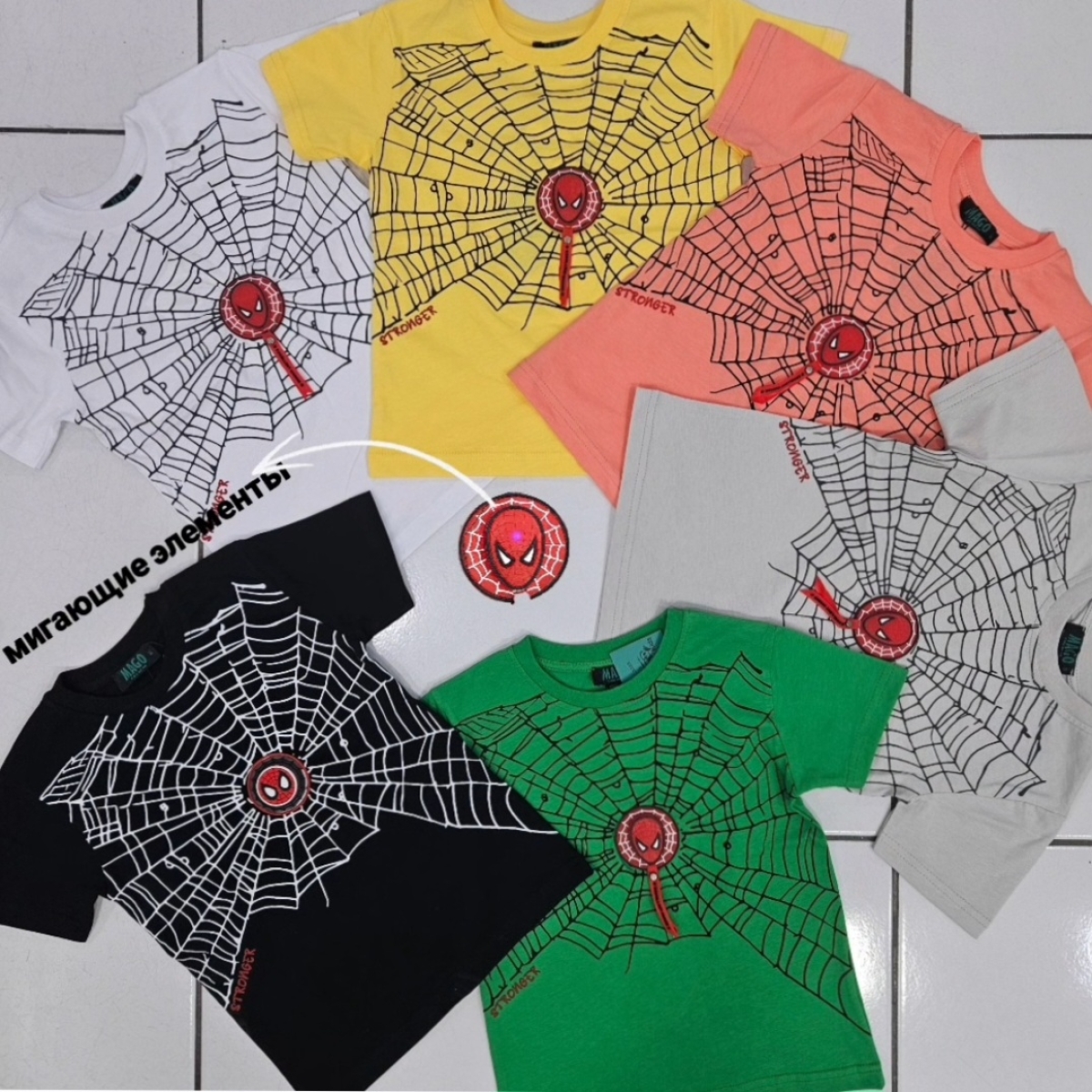 TSHIRT ORUMCEK ISIK AKS. BAS K.KOL