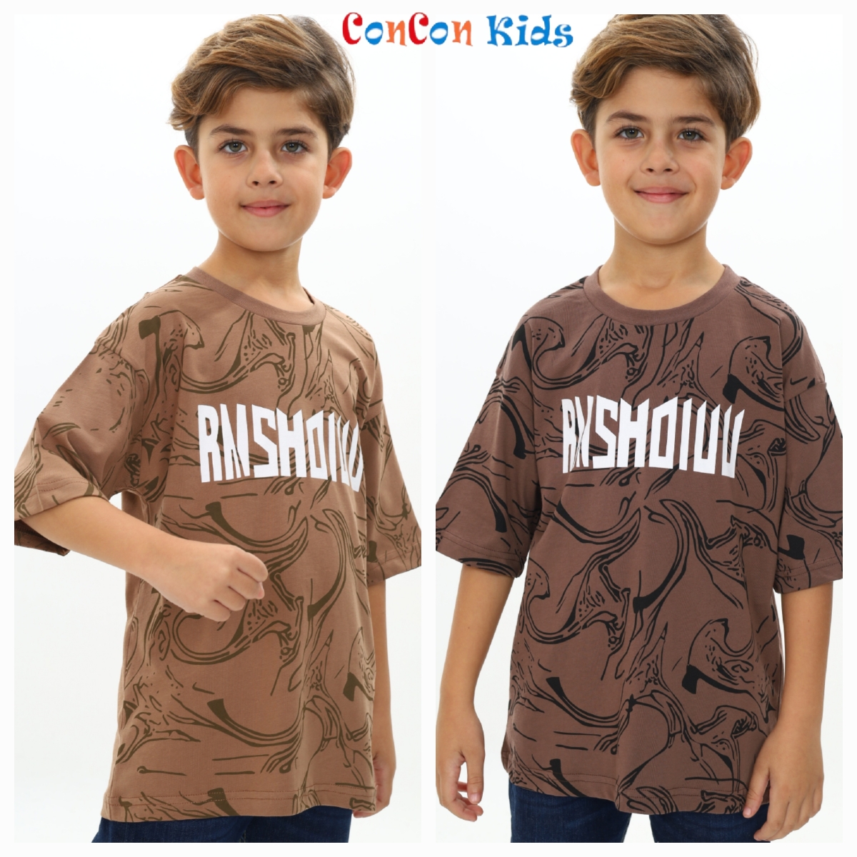TSHIRT RMSHOIUU BAS KOL BAS OVERSIZE K.KOL
