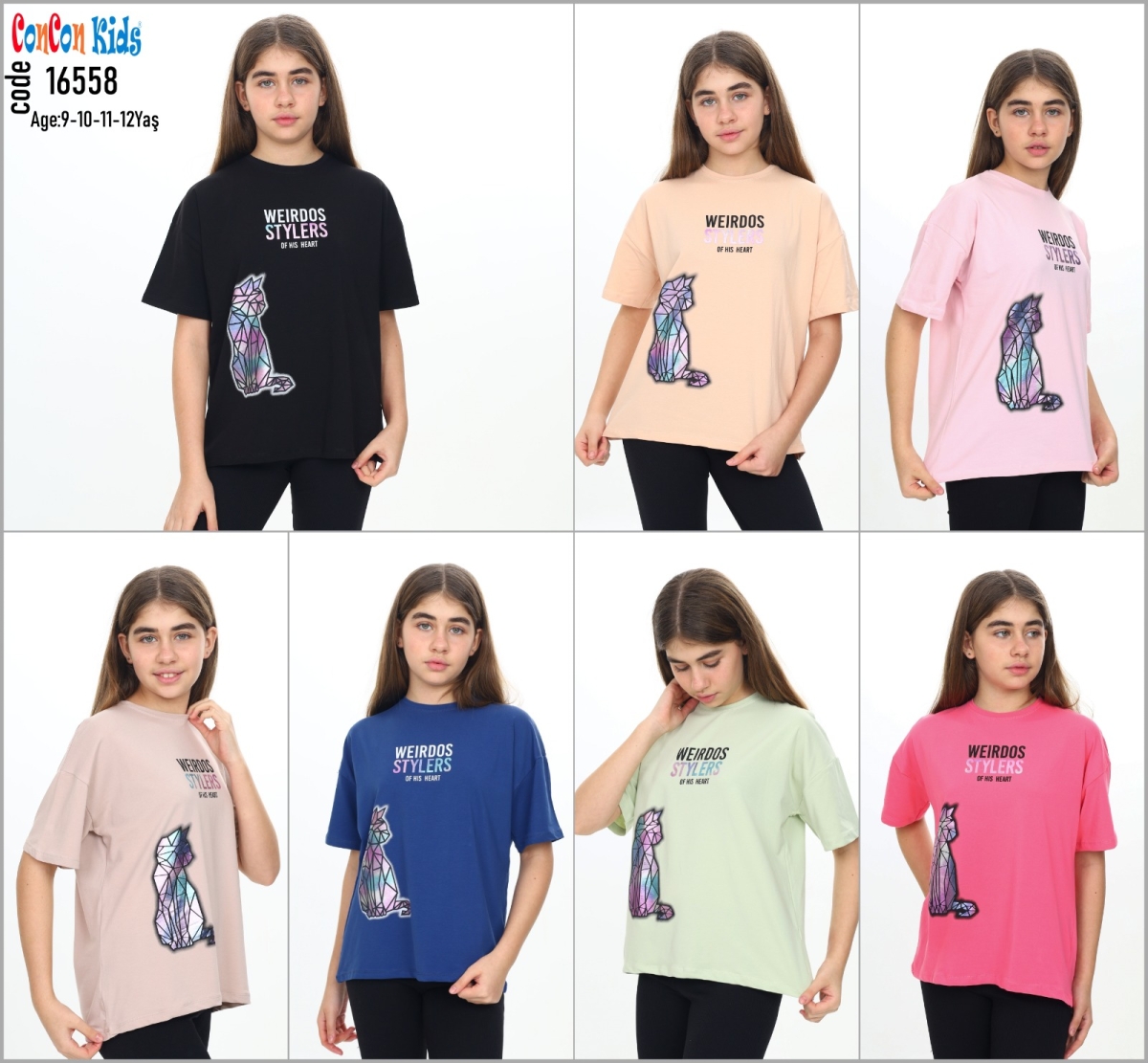 TSHIRT STYLERS BAS VARAK OVERSIZE K.KOL