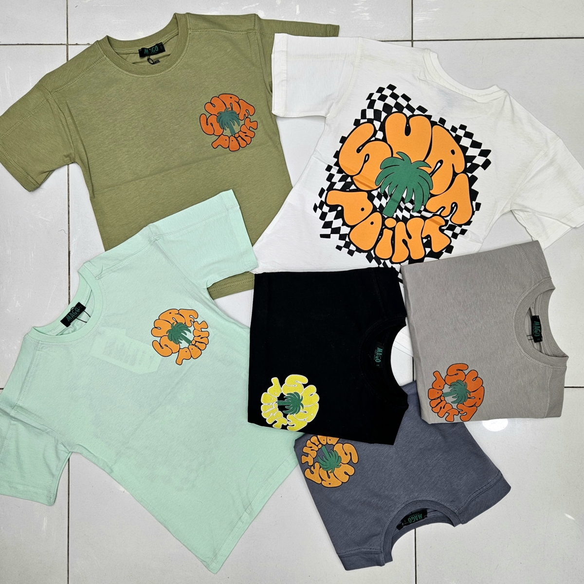 TSHIRT SURF BAS K.KOL OVERSIZE