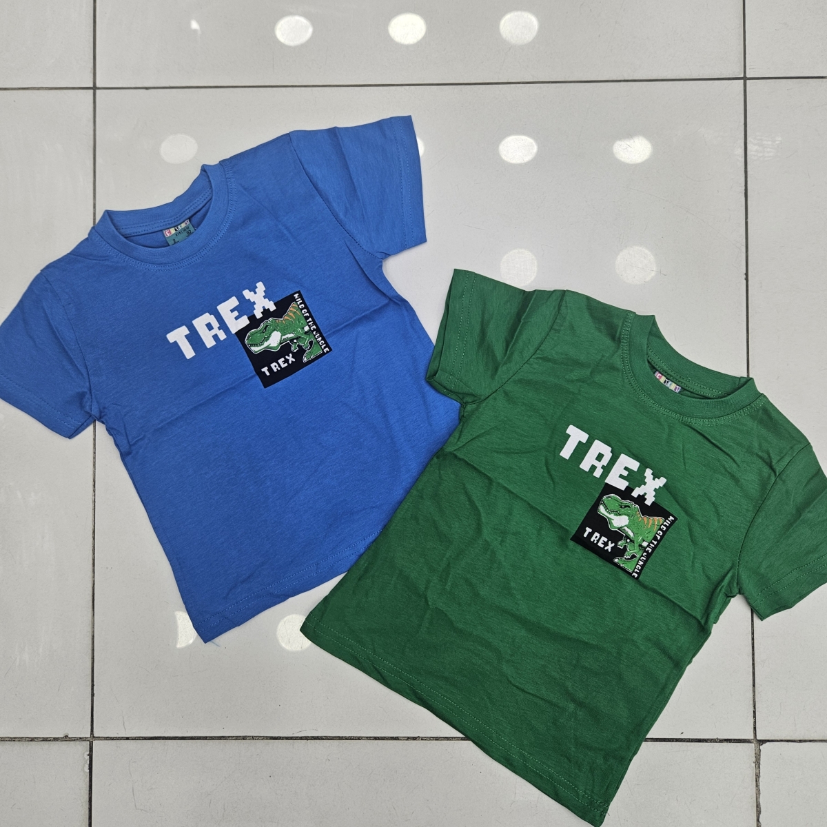 TSHIRT TREX BAS K.KOL