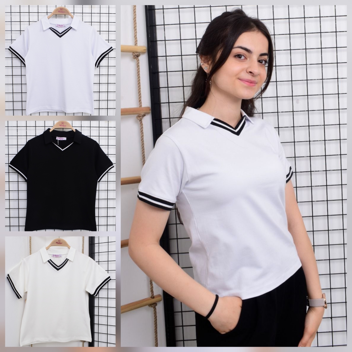 TSHIRT YAKA ON ORME K.KOL