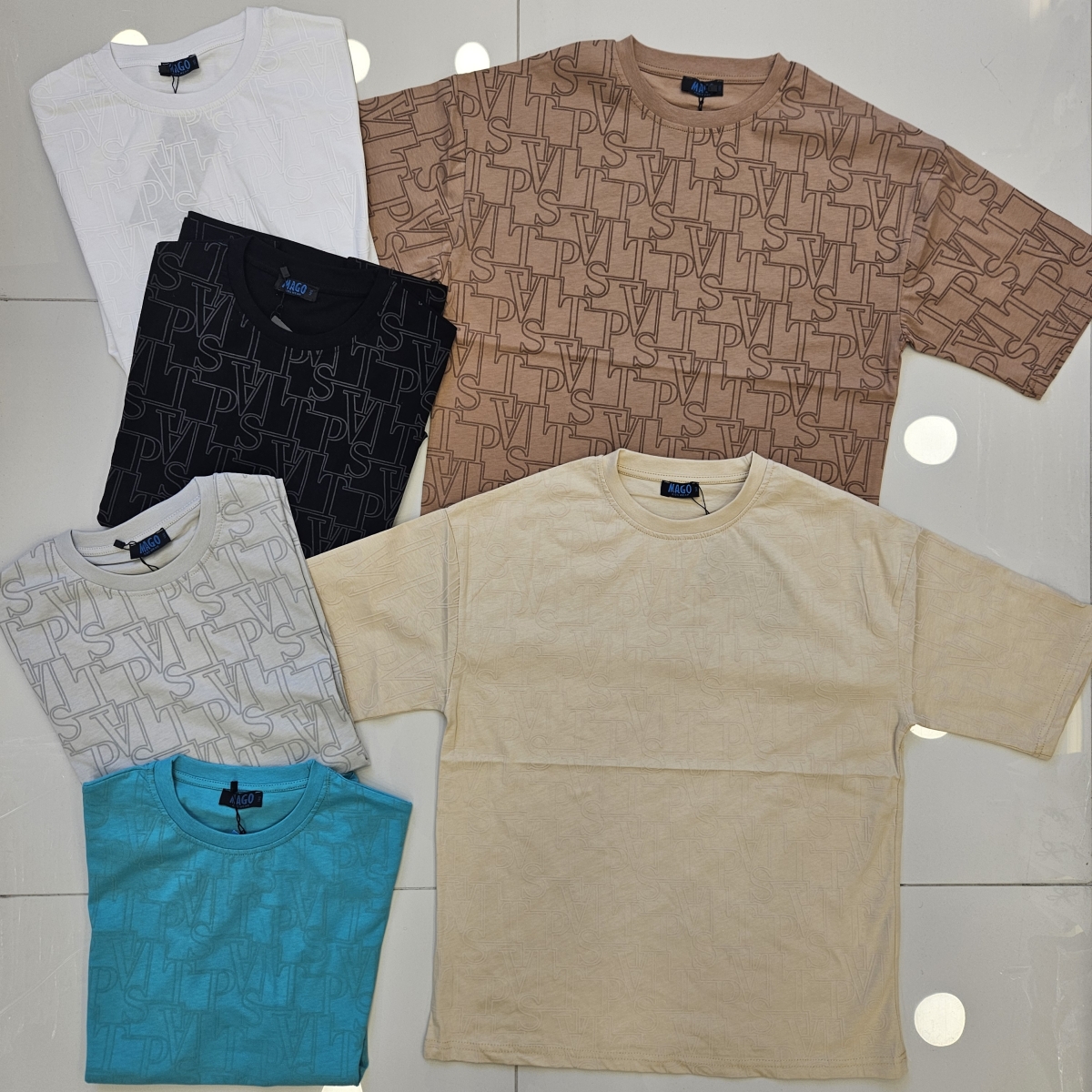 TSHIRT YAZI BAS K.KOL