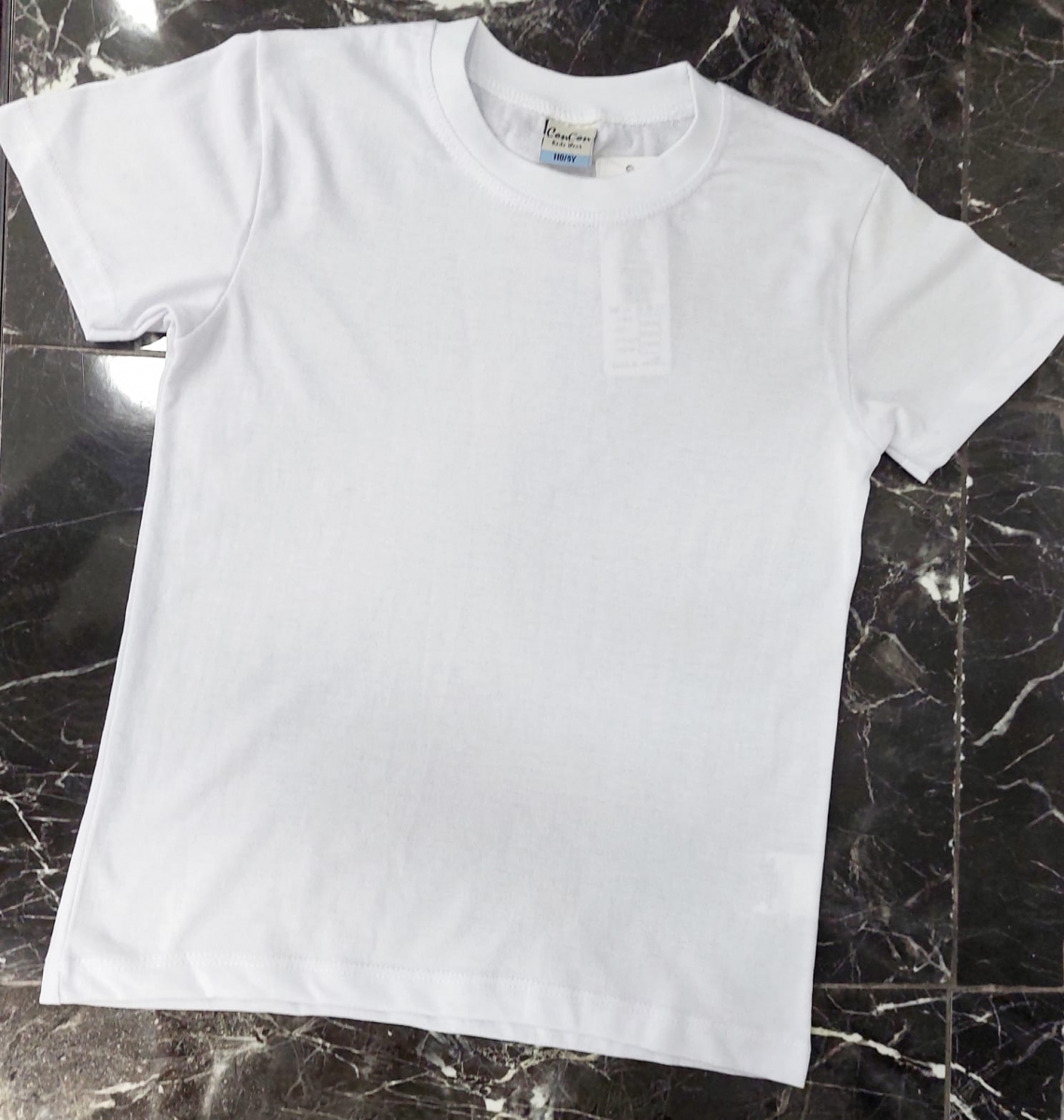 TSHIRT BEYAZ DUZ SUPREM COCUK K.KOL