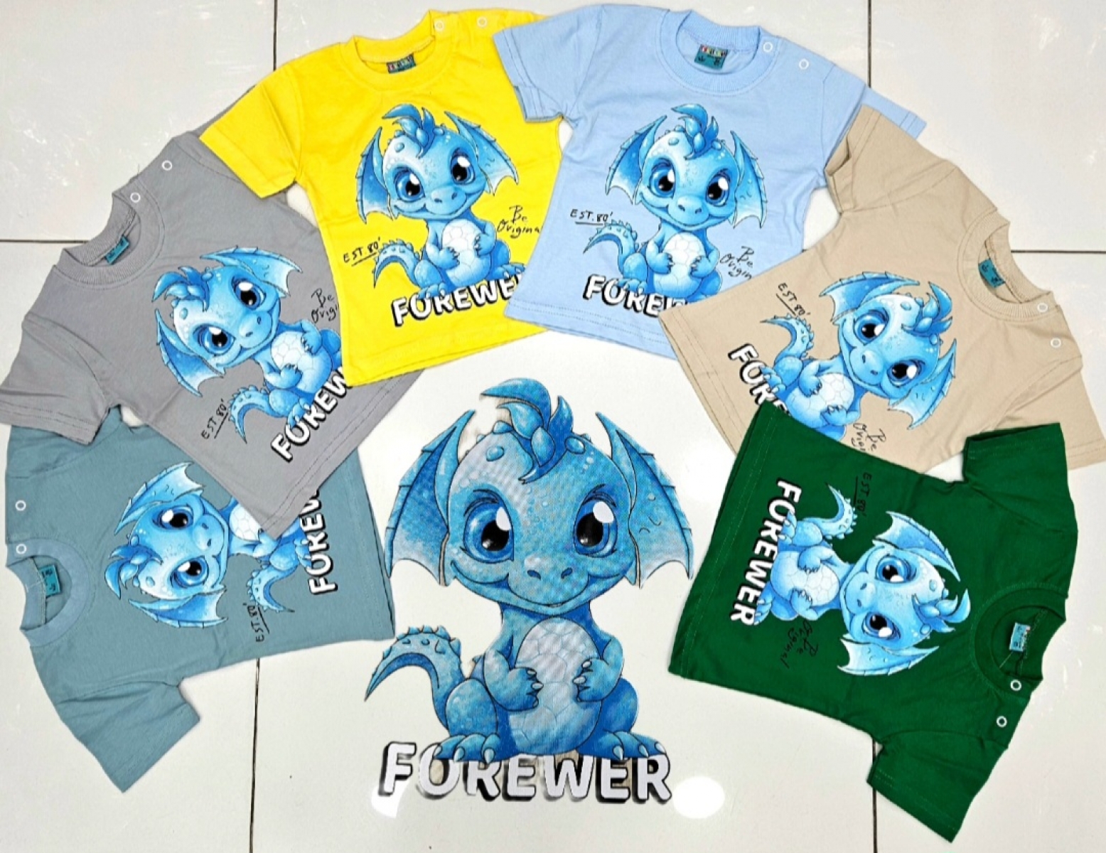 TSHIRT FOREVER BAS CITCITLI K.KOL