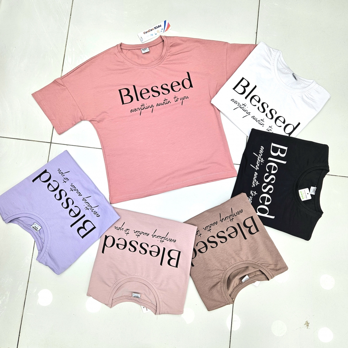 TSHIRT BLESSED BAS OVERSIZE K.KOL