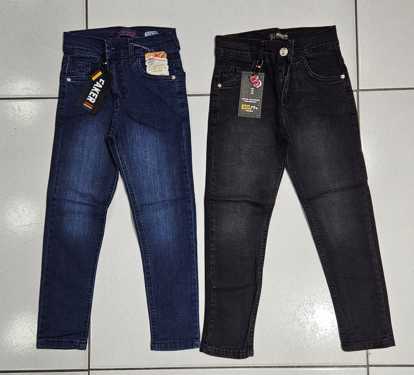 PANTOLON KIZ KOT AKSESUARLI