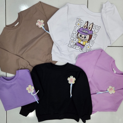 SWEAT AKSESUARLI  U.KOL SARD. IKI IP