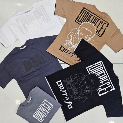 T-SHIRT ERKEK OFEUL KABARTMA BASK. K KOL GARSON