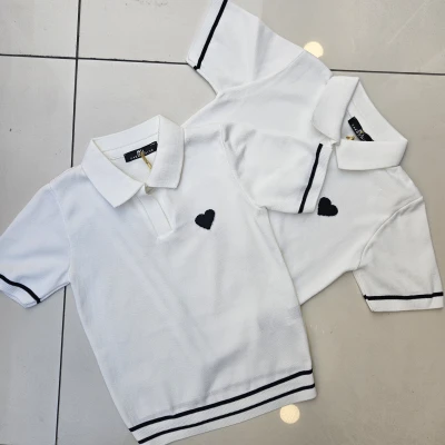 T-SHIRT KALPLI KOL SERITLI TRIKO K.KOL