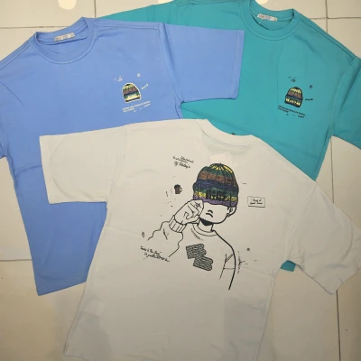 T-SHIRT NICE BAS  K.KOL