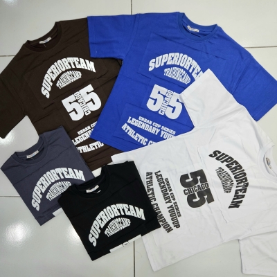 T-SHIRT PARCA KABARAN BAS  K.KOL