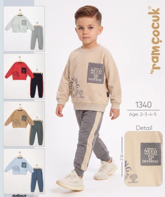 TAKIM BUYUK CEPLI DESENLI U.KOL IKI IP