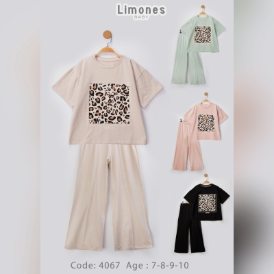 TAKIM LEOPAR BAS PANTALONLU K.KOL