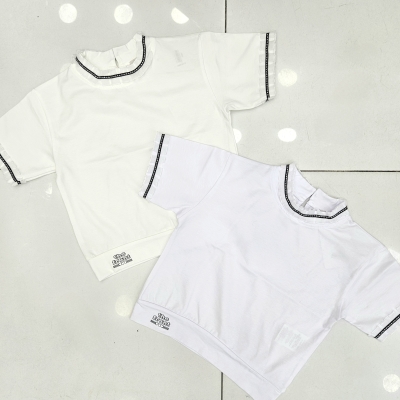 TSHIRT DANTEL YAKALI K.KOL