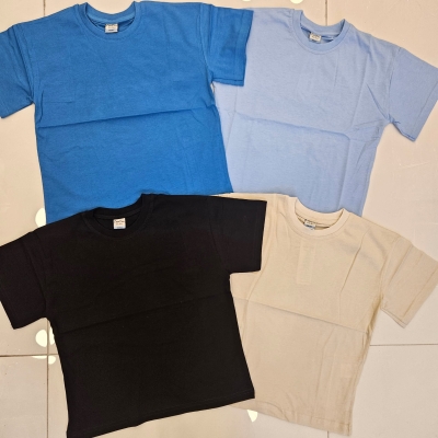 TSHIRT DUZ GENIS KESIM COCUK K.KOL