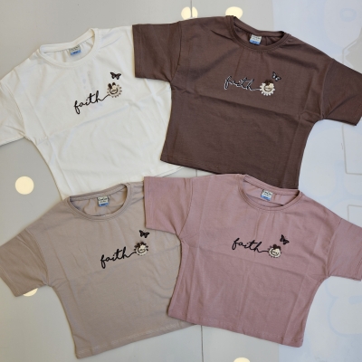 TSHIRT FAITH BAS TAVSAN AKS. K.KOL