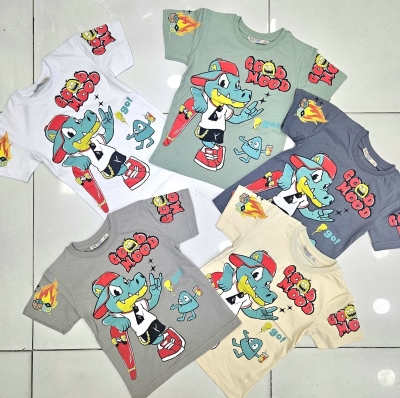 TSHIRT GOOD MOOD BAS K.KOL