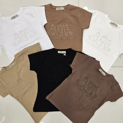 TSHIRT KEDI NAK. K.KOL